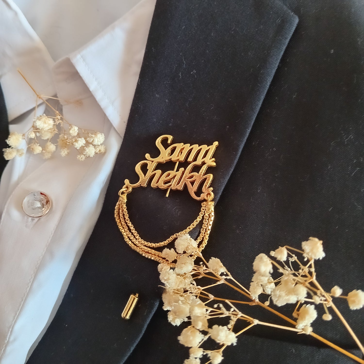 Personalized Lapel Pin & Brooch