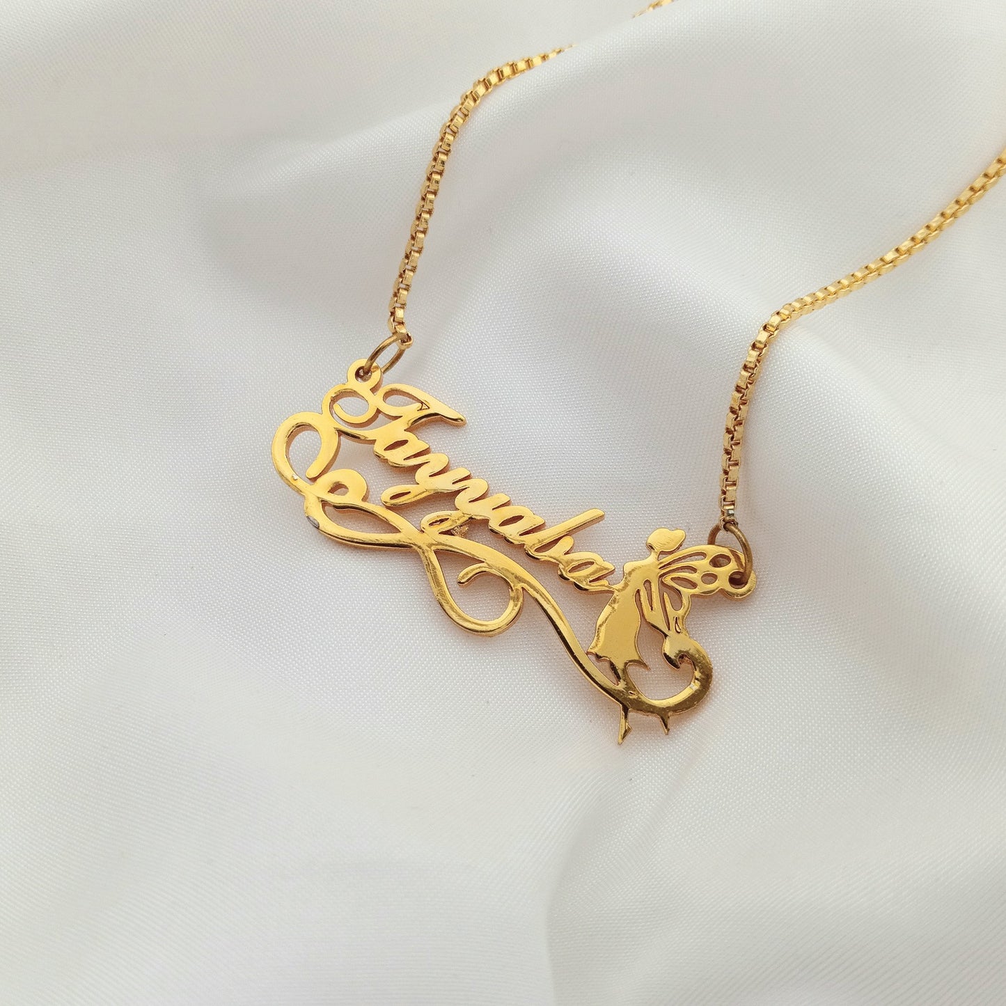 Fairy Personalized Name Necklace