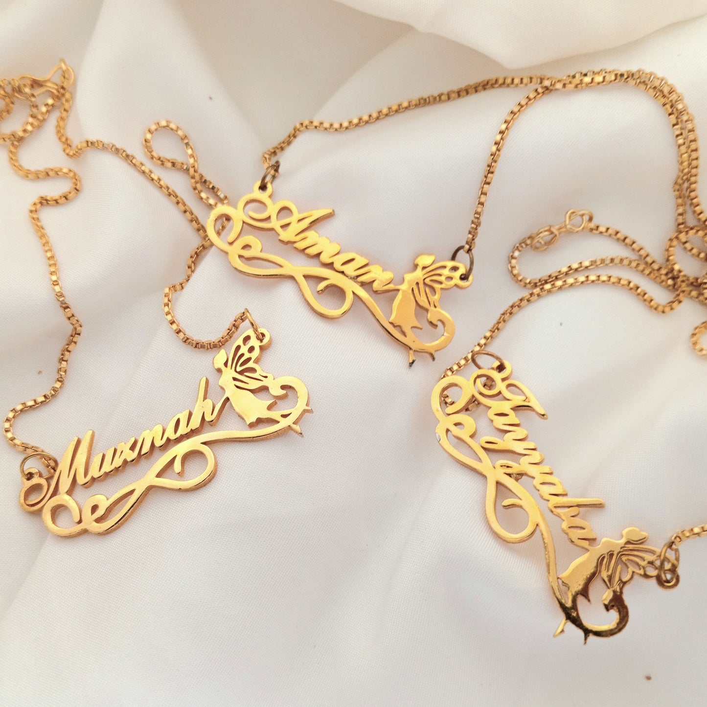 Fairy Personalized Name Necklace