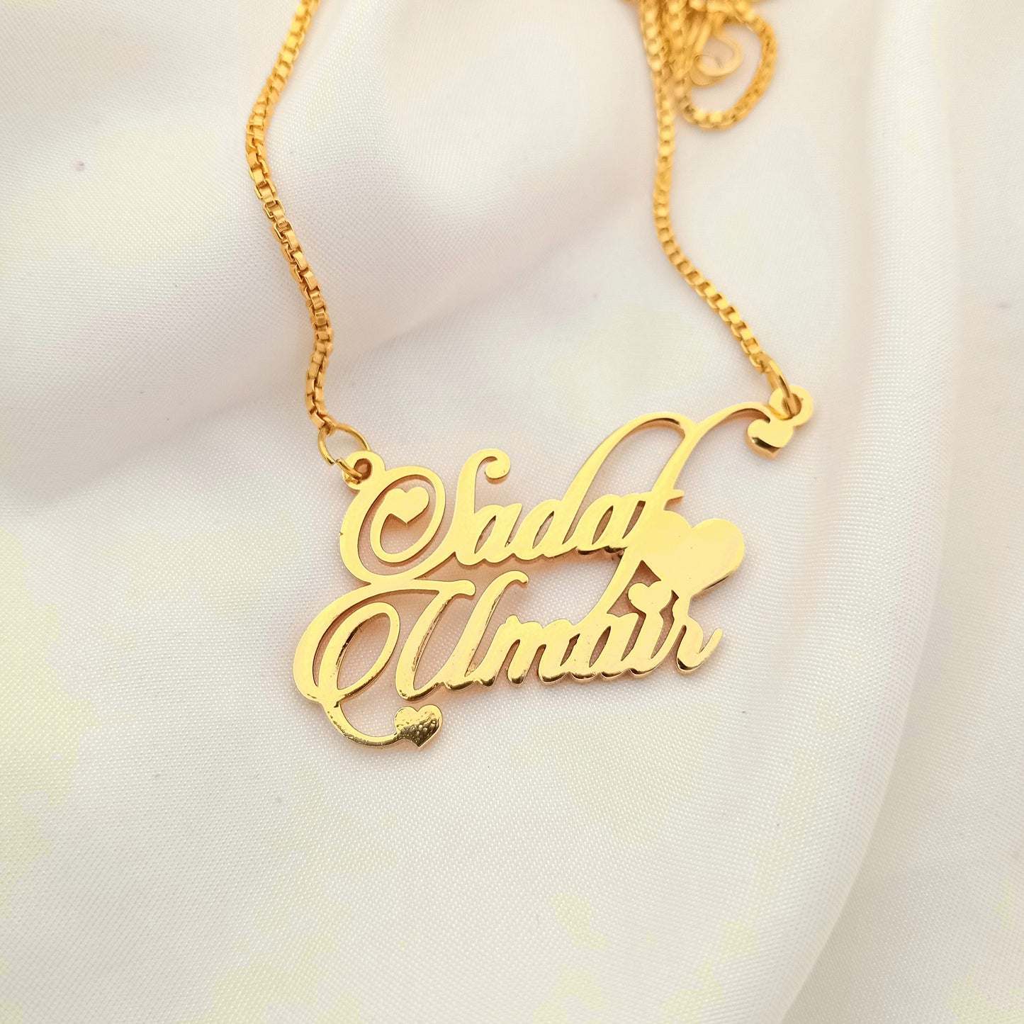 Amor Personalized Name Necklace