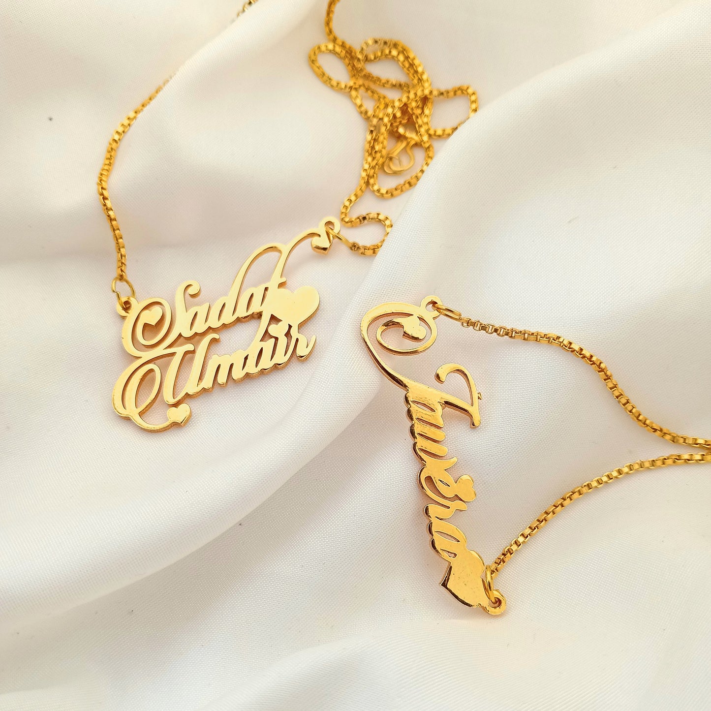 Amor Personalized Name Necklace