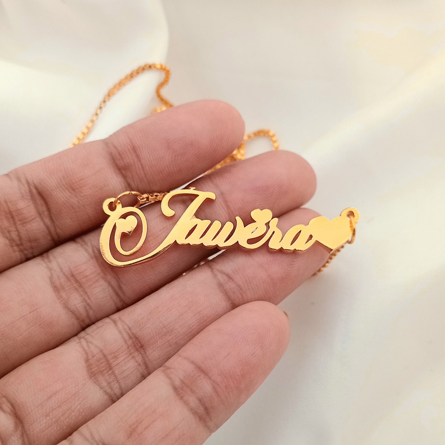 Amor Personalized Name Necklace