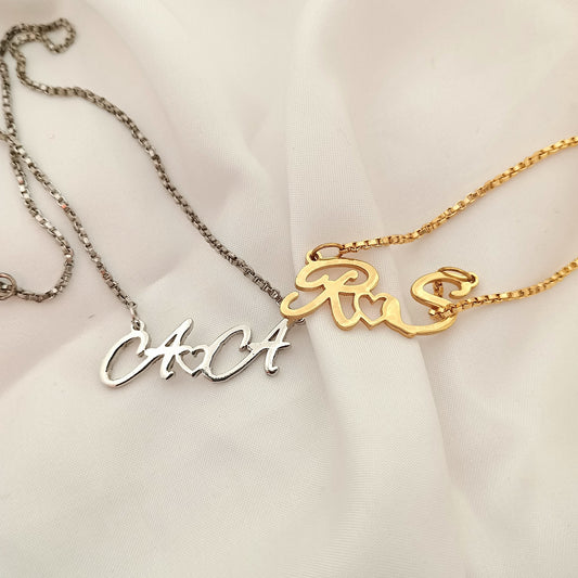 Personalized Name Necklace - Initials