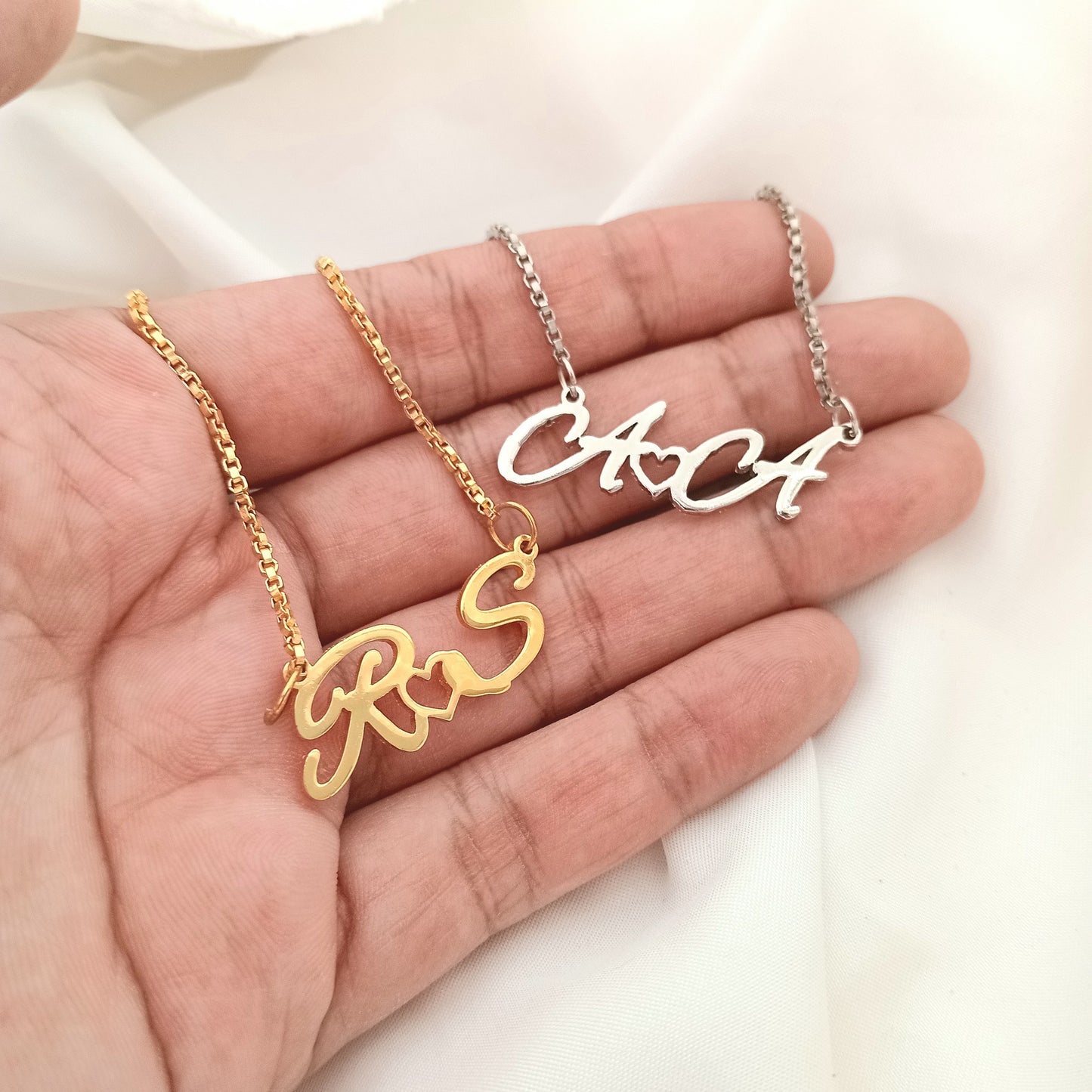 Personalized Name Necklace - Initials